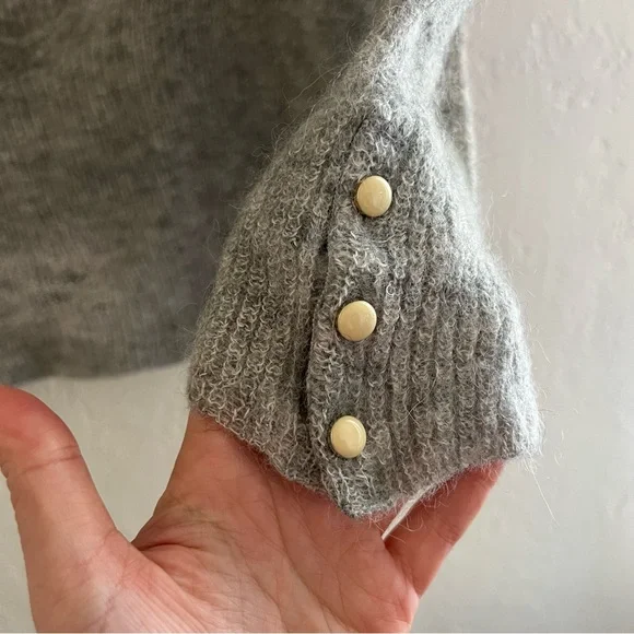 Sezane Gray Sweater - Picture 4 of 14